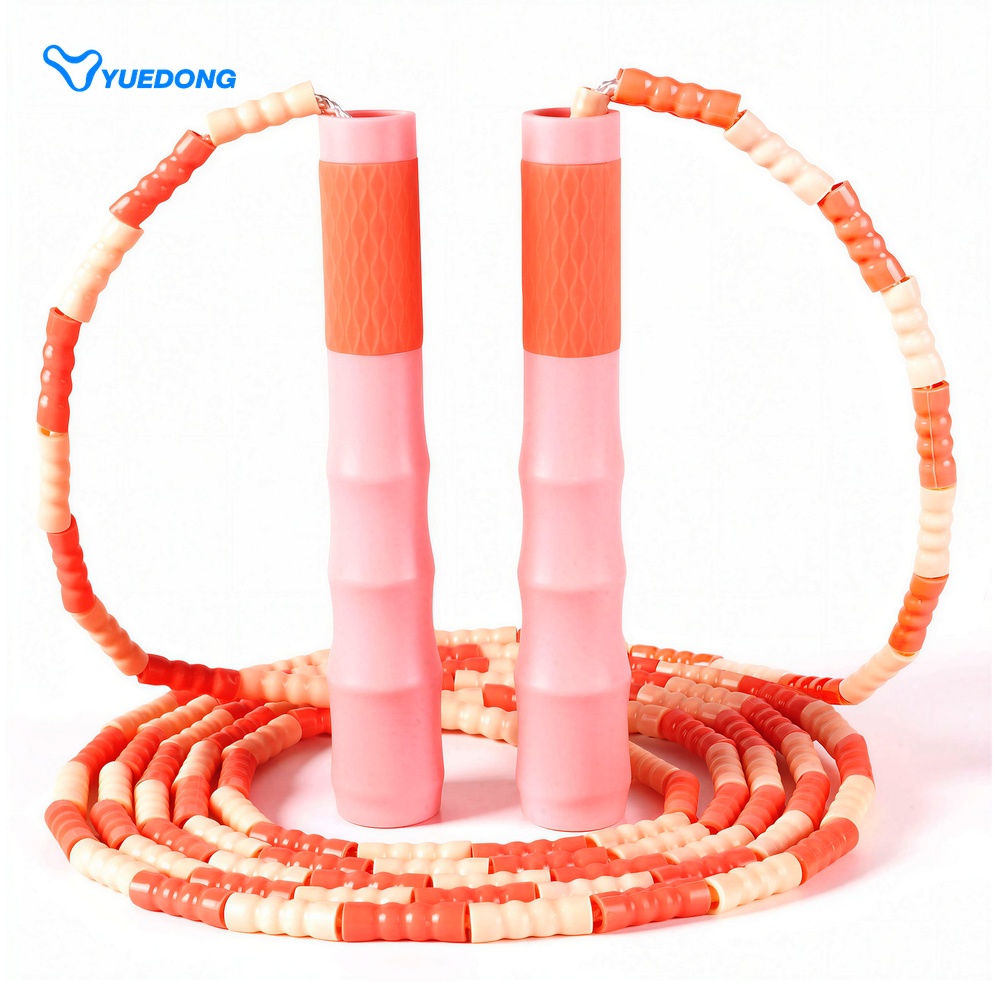 Speed Skipping Rope - حبل قفز مزين بالخرز للمبتدئين، حبل