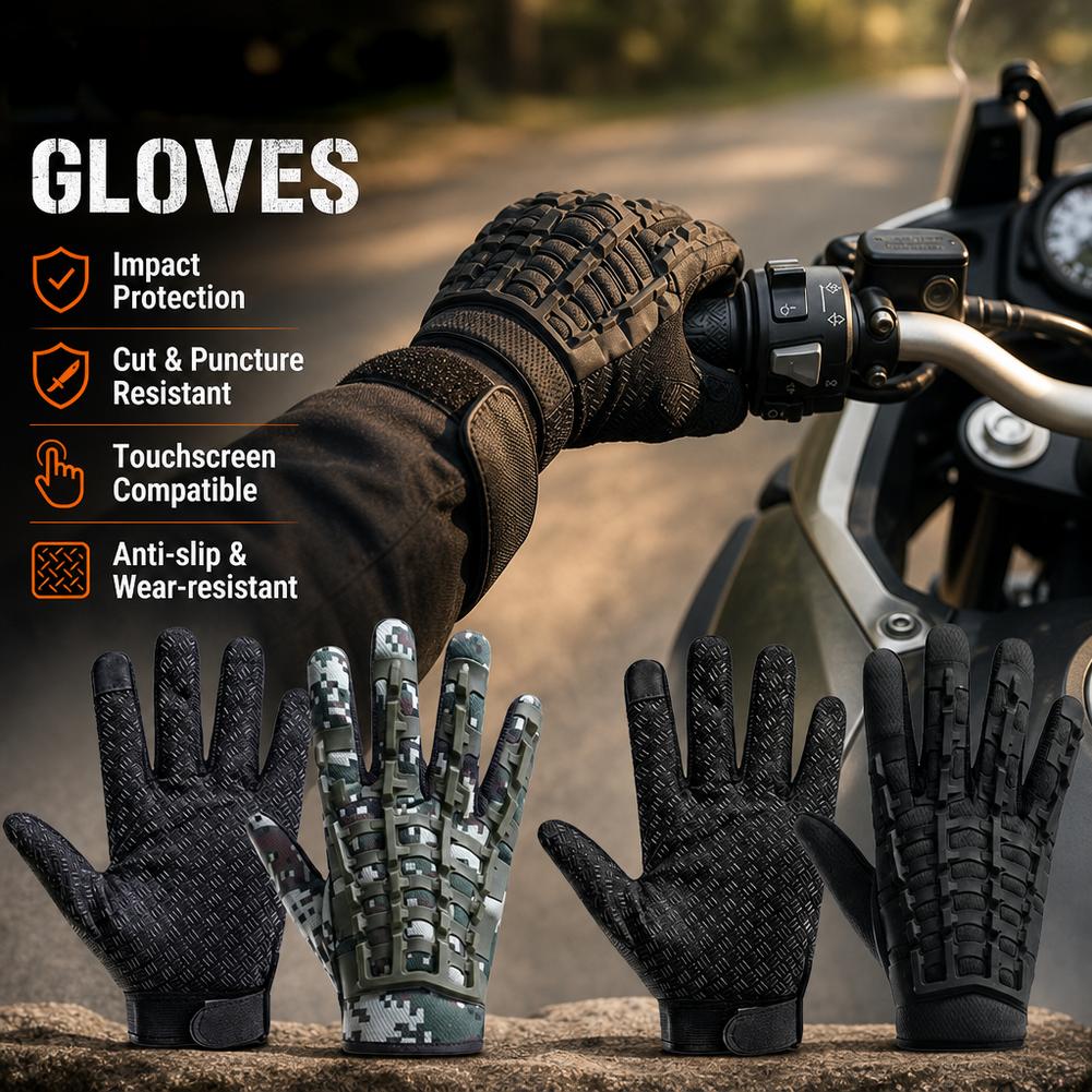 Outdoor Sport Gloves - قفازات تكتيكية تعمل باللمس لركوب الدراجات