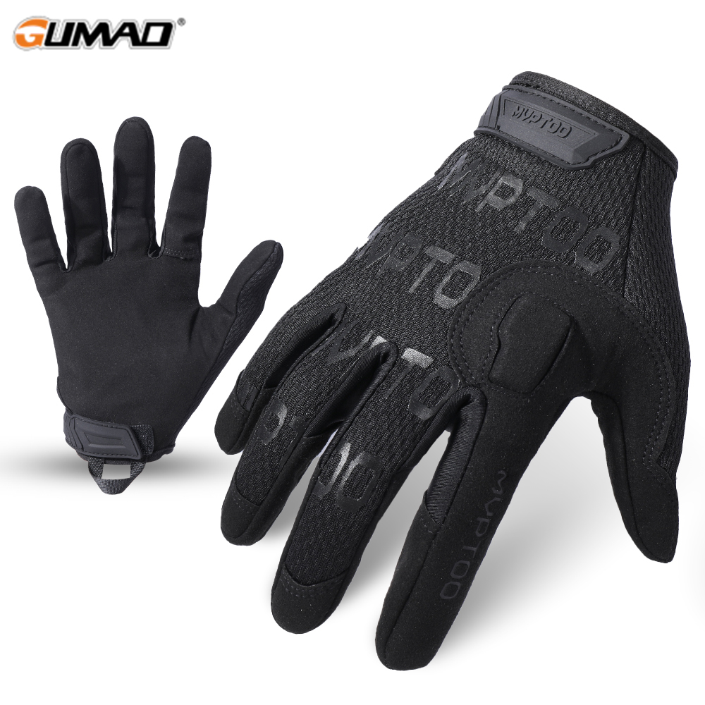 Outdoor Sport Gloves - قفازات صيد بشاشة لمس، كاملة الأصابع،