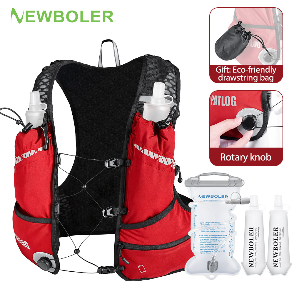 Trail Running Vest - حقيبة ظهر NEWBOLER للجري في الهواء