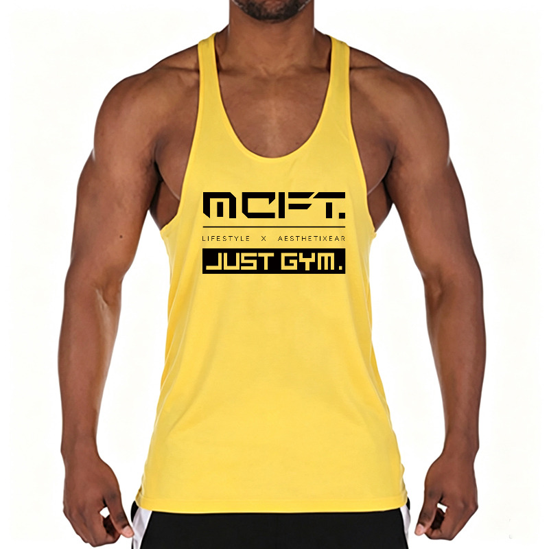 Trail Running Vest - قميص رياضي رجالي قطني بدون أكمام