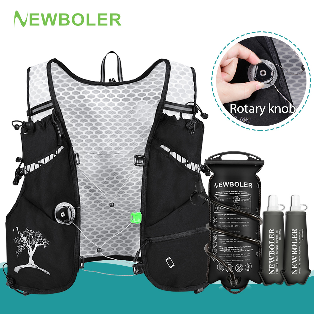 Trail Running Vest - حقيبة ظهر NEWBOLER سعة 8 لتر