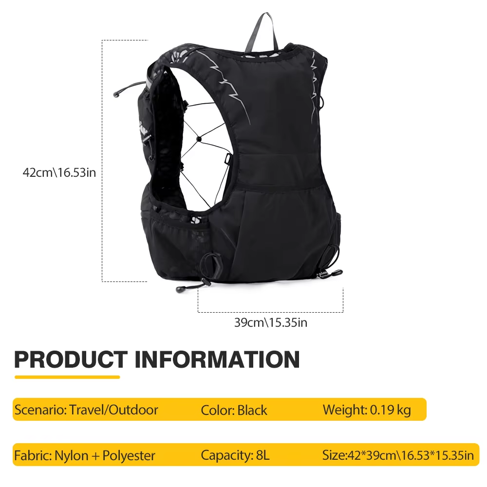 حقيبة ظهر NEWBOLER للجري في ال - مراجعة Trail Running Vest وسعره