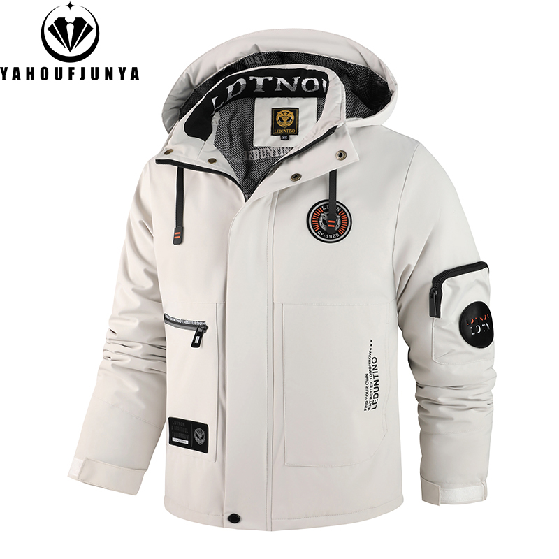 الشتاء الرجال في الهواء الطلق  - مراجعة Outdoor Sport Waterproof Jacket وسعره