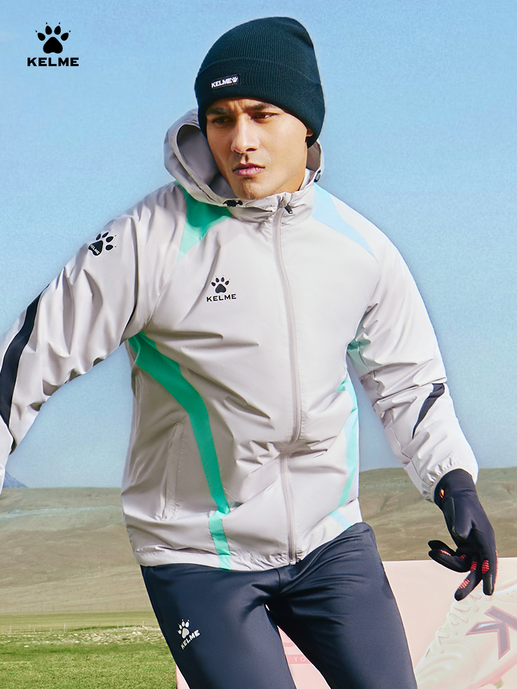 سترة KELME الرياضية المنسوجة ا - مراجعة Outdoor Sport Waterproof Jacket وسعره