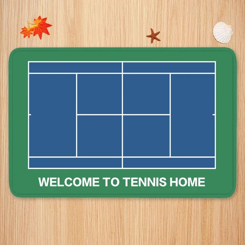 4 قطع من سجادة المدخل المطبوعة - مراجعة Outdoor Sport Court Flooring وسعره