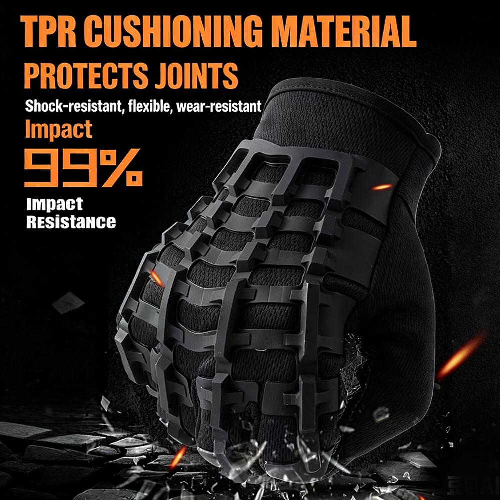 قفازات تكتيكية تعمل باللمس لرك - مراجعة Outdoor Sport Gloves وسعره