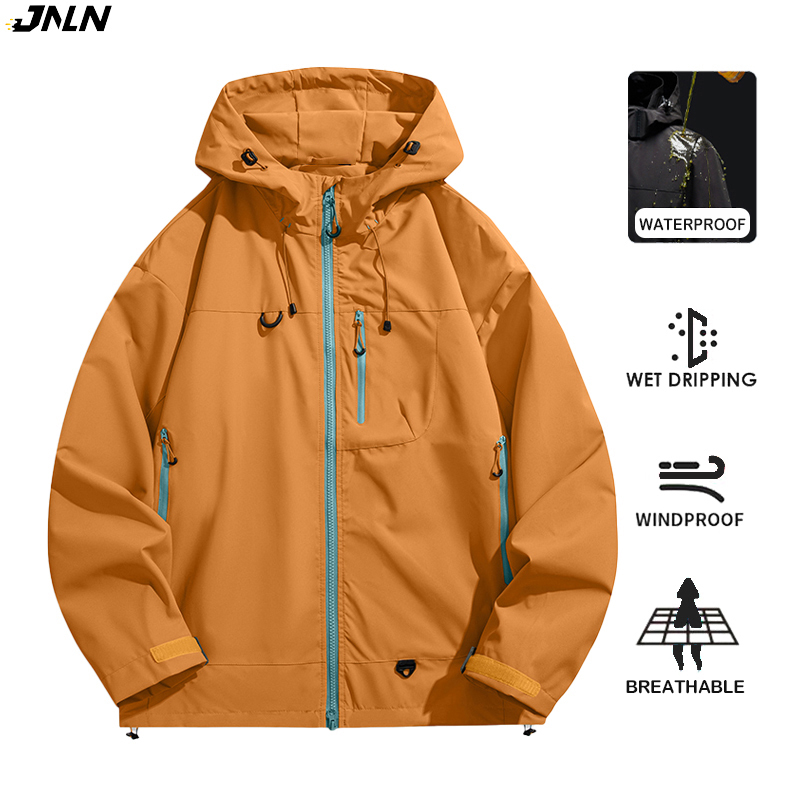 سترة JNLN للرجال والنساء مقاوم - مراجعة Outdoor Sport Waterproof Jacket وسعره