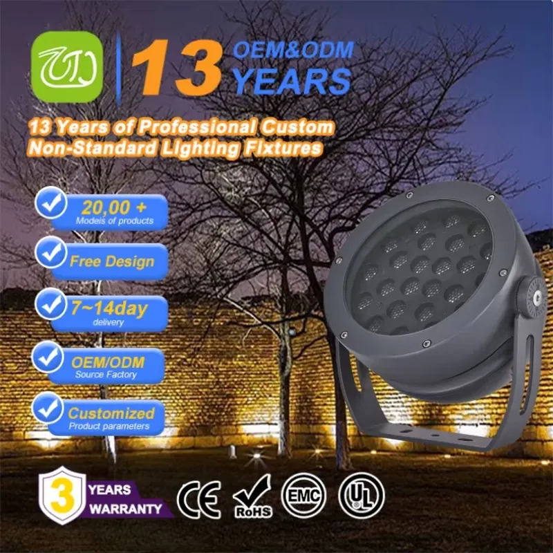 كشافات LED عالية الجودة، إضاءة - مراجعة Outdoor Spotlight وسعره