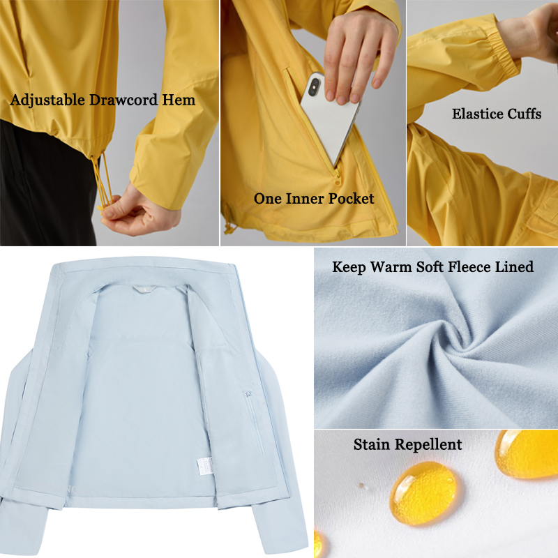 سترة VITALINOVO النسائية خفيفة - مراجعة Outdoor Sport Waterproof Jacket وسعره