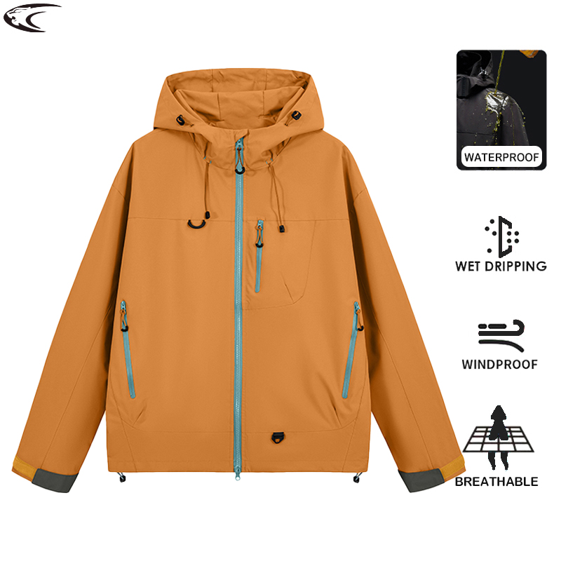 سترة LNGXO للرجال والنساء مقاو - مراجعة Outdoor Sport Waterproof Jacket وسعره