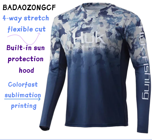 قمصان صيد رجالية قابلة للتنفس  - مراجعة Outdoor Sport Clothing Brands وسعره