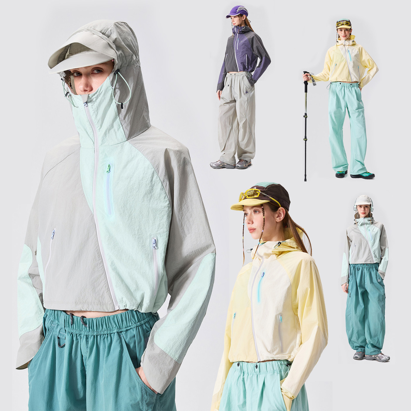 سترة نسائية خفيفة الوزن للرياض - مراجعة Outdoor Sport Waterproof Jacket وسعره