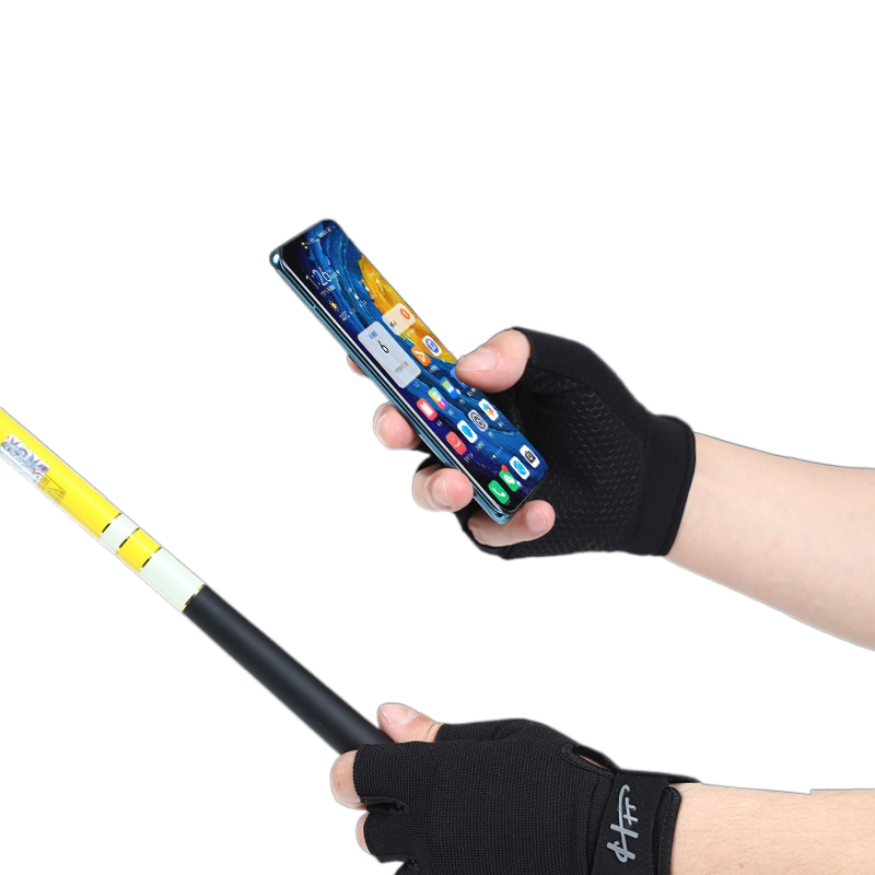 1 زوج الصيد قفازات نصف الاصبع  - مراجعة Outdoor Sport Gloves وسعره
