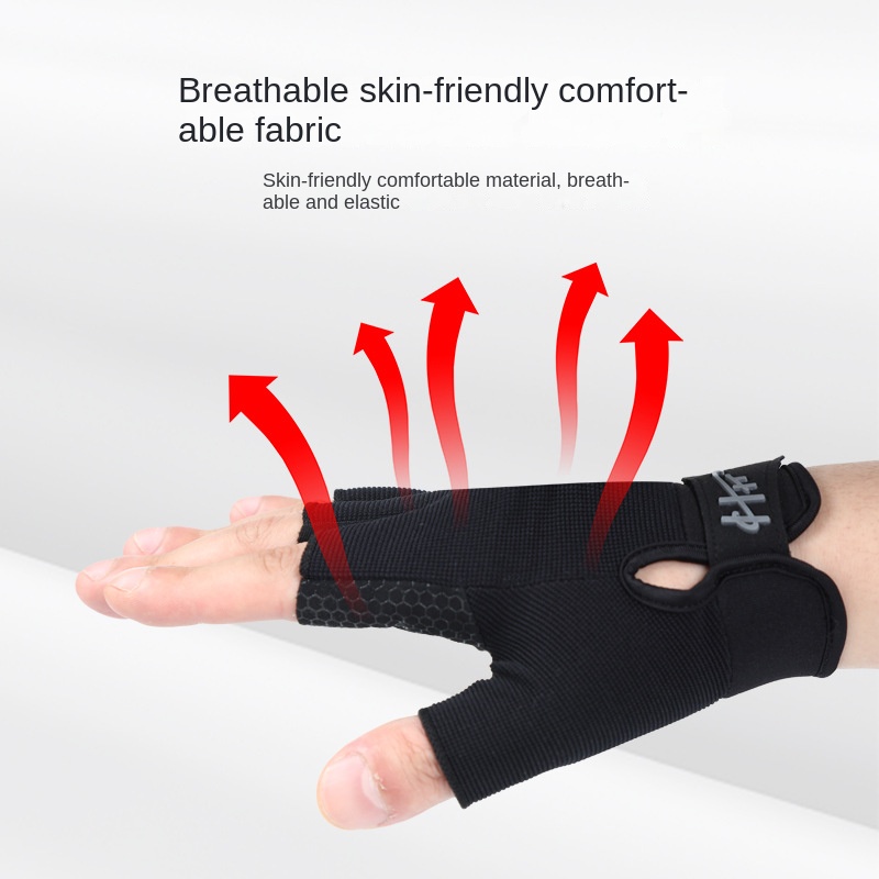 1 زوج الصيد قفازات نصف الاصبع  - مراجعة Outdoor Sport Gloves وسعره